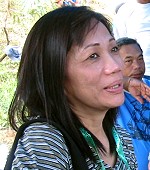 Daram, Samar mayor Lucia Astorga