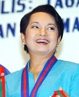 Philippine president Gloria Macapagal-Arroyo