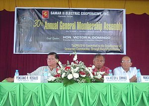 Samelco II Annual General Membership Meeting in Basey