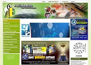 Philhealth 8 website