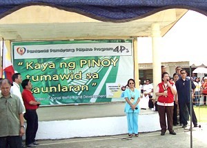 President Arroyo in Basey, Samar launching of 4Ps