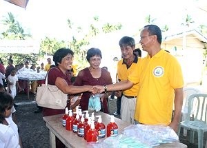 Project BEN with Eastern Samar governor Ben Evardone
