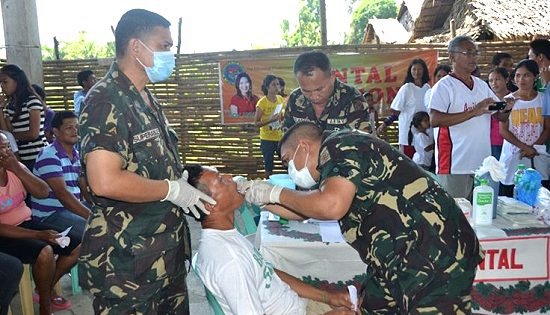 Army's ID dental mission in Samar
