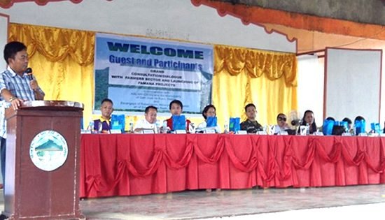 Pamana project consultation in San Jose de Buan, Samar