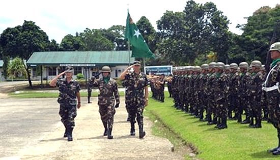 8ID commander MGen. Gerardo T Layug