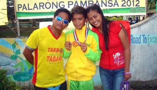 palarong pambansa 2012 gold medalist Christian Ivan Salud