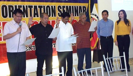 Robredo sworn in new LP members in Leyte