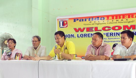 Cong. Erin Taada III in Eastern Samar