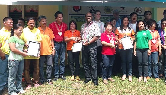 Kalahi CIDSS project inauguration in Lapaz, Leyte