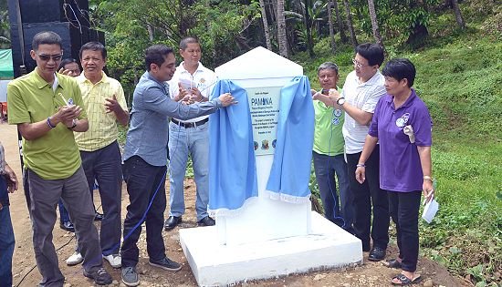 PAMANA Project inauguration in Northern Samar