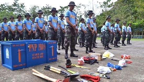 Police Regional Office 8 search and rescue (SAR) training