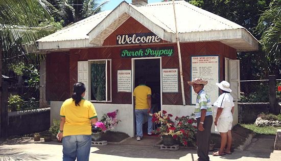 Purok center in a barangay of San Francisco, Camotes