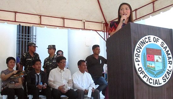 Samar governor Sharee Ann Tan on Samar Day 2012