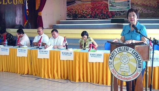 MCA-P chairman Marivic Aonuevo during the 20th SIPPAD assembly