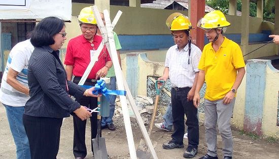 Potable water project in Villareal, Samar