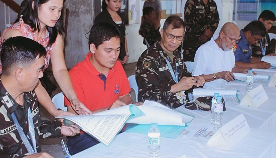 army-lgu eastern samar joint declaration signing