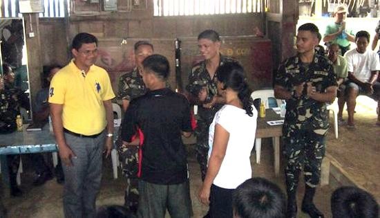 NPA surrenderee in Northern Samar