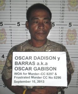 murder suspect Oscar Gabison