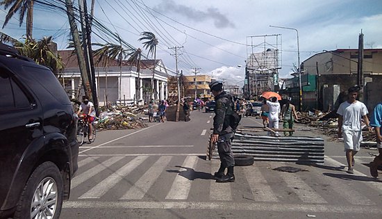 police force in tacloban