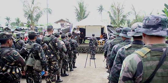 bayanihan activities send-off cerermony