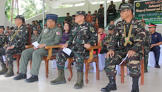 801st Infantry Brigade change of command