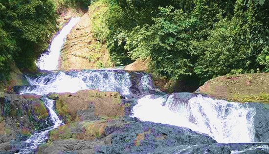 The Bangon Falls in Calbayog