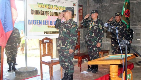 87th Infantry Battalion change-of-command