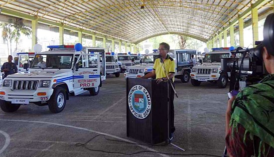 Roxas patrol jeeps turnover