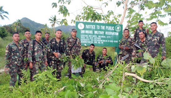 19th Infantry Battalion tree planting