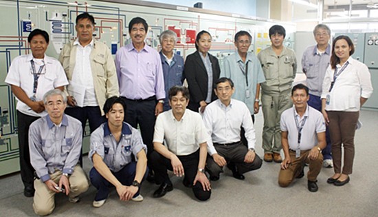 Japanese engineers and NMP officials