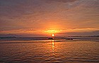 Maqueda bay sunset photo