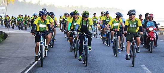 Stormtroopers Bike for Peaceful, Credible, Orderly, Safe Elections