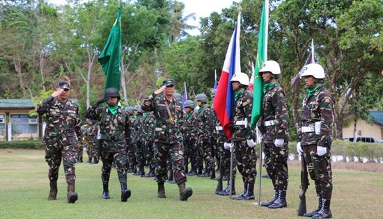 Maj. Gen. Rodolfo Demosthenes C Santillan visit to 8ID