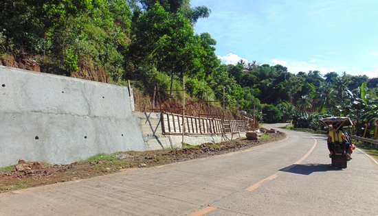 Slope Protection along Naval-Caibiran Cross Country Road