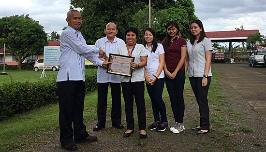 DPWH-Biliran DEO communication development program award