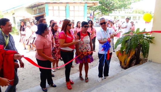 Turn-over of Higatangan National High School school building