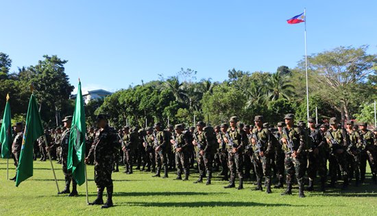 8ID enlisted privates send-off ceremony