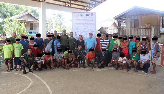 Mass surrender of NPAs in Eastern Samar