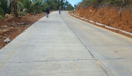 road to Bagongbong Falls