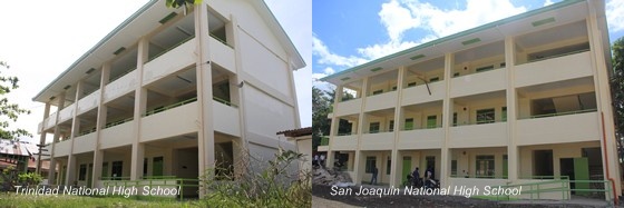 Trinidad National High School and San Joaquin National High School