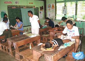 LCDE medical mission in Basey, Samar photo