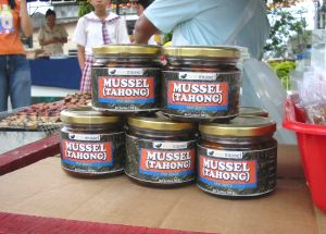 Mussel product from Jiabong, Samar