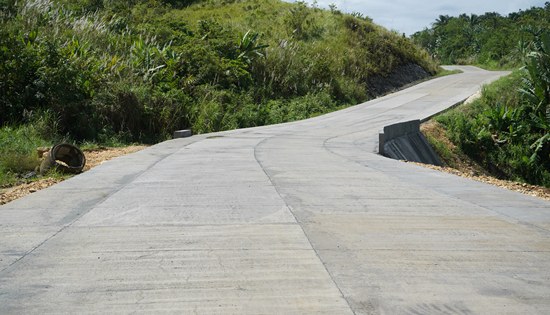 road to Pinipisakan Falls