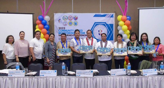 PSA turn over of 2022 CBMS to Southern Leyte towns