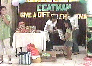 CCATMAN gift giving xmas party