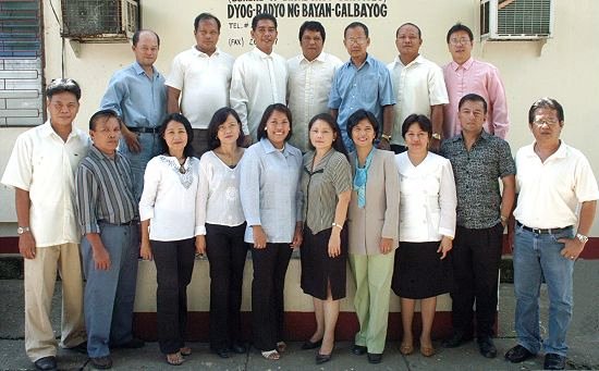 Radio Station DYOG-Calbayog staff