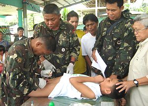 Army's circumcision program to upland barangays
