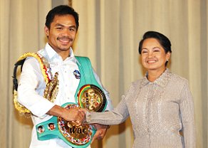 Manny Pacquiao and the President