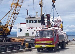 NFA rice delivery at the port Catbalogan