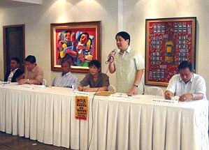 Fuel and food security forum with Gabriel Claudio in Catbalogan